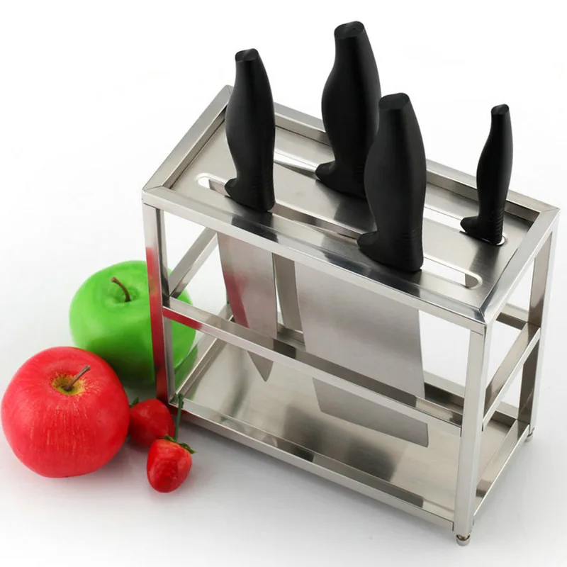 Горячая Распродажа высококачественный держатель для ножей из нержавеющей стали