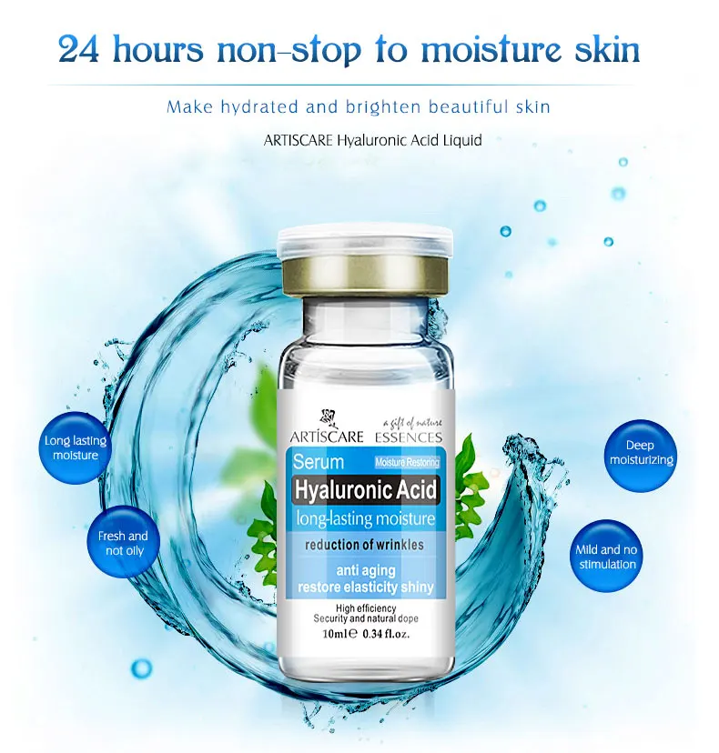 ARTISCARE Six Peptides сыворотка 24 К золото + Гиалуроновая кислота Сыворотка против морщин