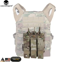 emersongear modular triple pouch airsoft hunting mp7 magazine pouch wargame tactical accessories molle mag pouch multicam em6357