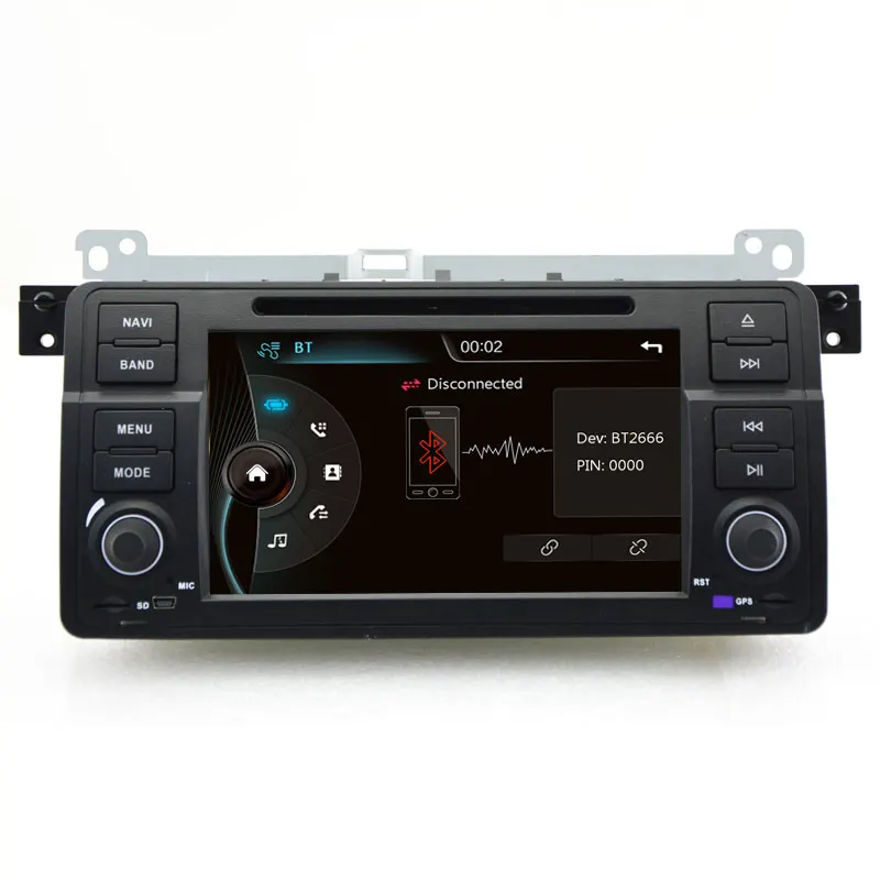 Емкостный экран Авторадио автомобильный DVD GPS совместимый для BMW E46 M3 старые 3