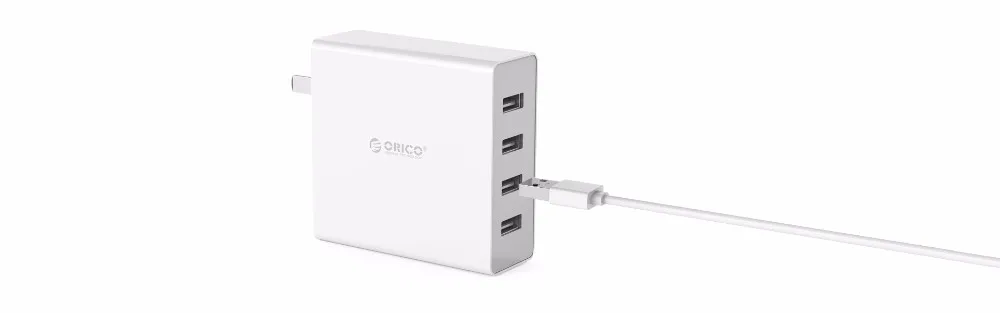 ORICO 4 порта настенное USB зарядное устройство для телефона 5V2. 4A* 4 6A30W общий выход для iPhone планшета