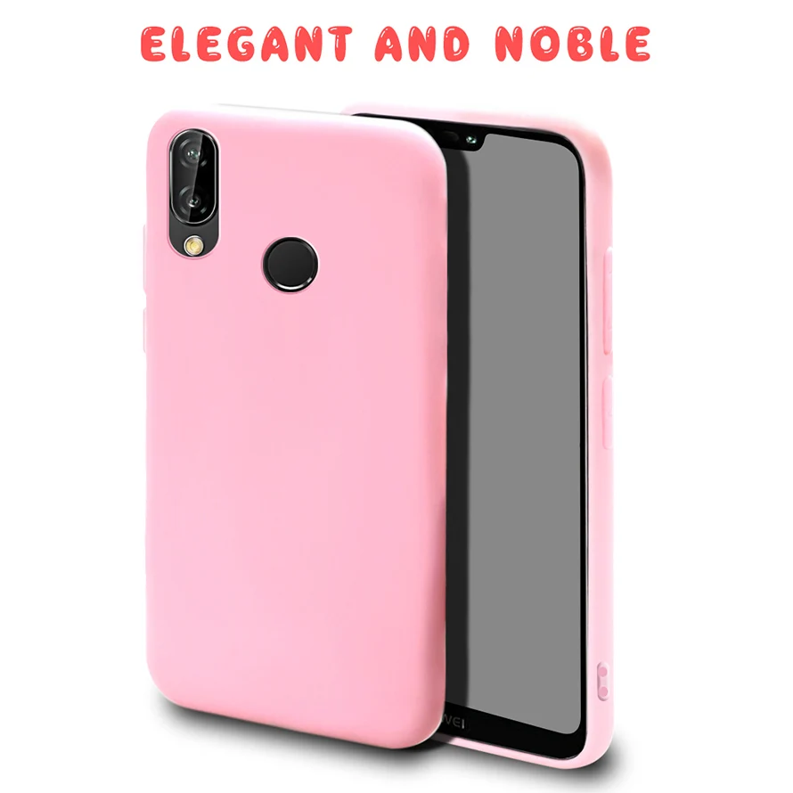 Чехол для телефона Huawei P20 Lite Женский тонкий мягкий чехол из ТПУ ярких цветов