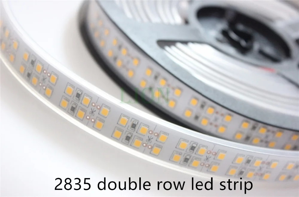 Водонепроницаемая гибкая светодиодная лента 240 светодиодов s/m SMD2835 12 В 5 м|row led