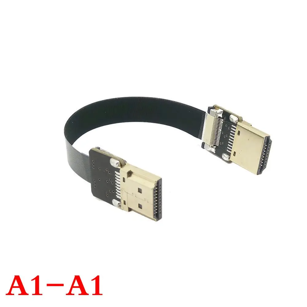 5 см 80 FPV HDMI совместимый тип A штекер HDTV FPC плоский кабель для мультикоптера