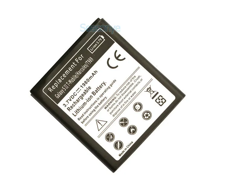 Seasonye 10 шт./лот 1980 мАч EB-L1D7IBA / U EB585157VK A Сменный аккумулятор для Samsung Galaxy SII S II S2 2 T989 i515