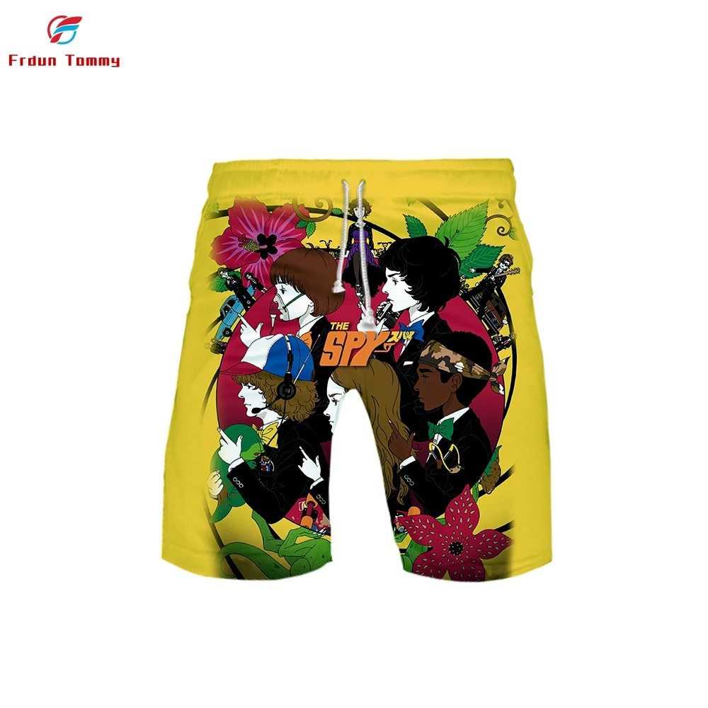 Мужские пляжные шорты с 3D принтом повседневные крутые и дышащие лето 2019|Плавки