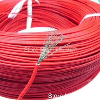 26AWG 26*0,25 2,5 мм UL1007 медный кабель электрические провода ПВХ изолированный Луженый Медный электронный провод - Цвет: Red