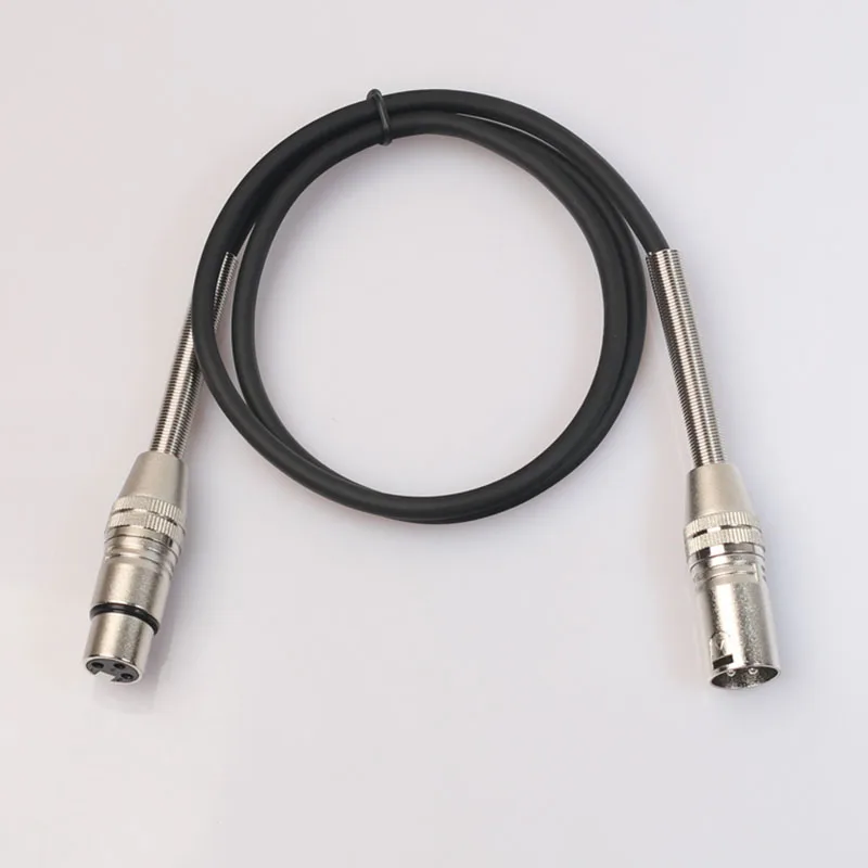 DOITOP 3 Pin jack Audio XLR Microphone 1.8m 5m 10m Extension Cord Cable Male to Female for Mixer Amplifiers |