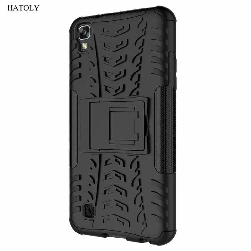 HATOLY для крышки чехол для LG X power K220DS защитный силиконовый Жесткий пластиковый Чехол для LG X power K210 K220DS с держателем <