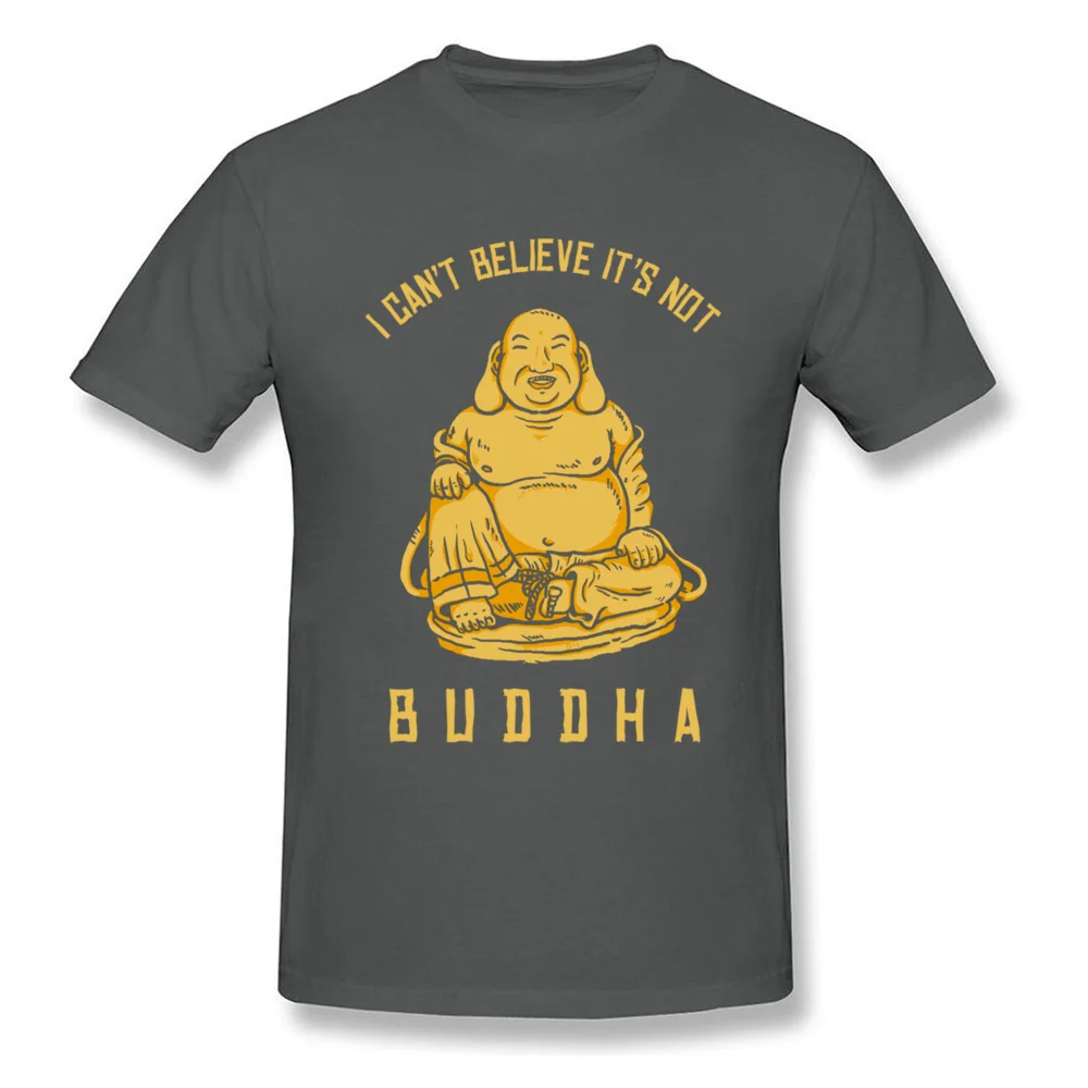 Футболка со смайликом буддой Мужская футболка с надписью Can't Believe Good летняя