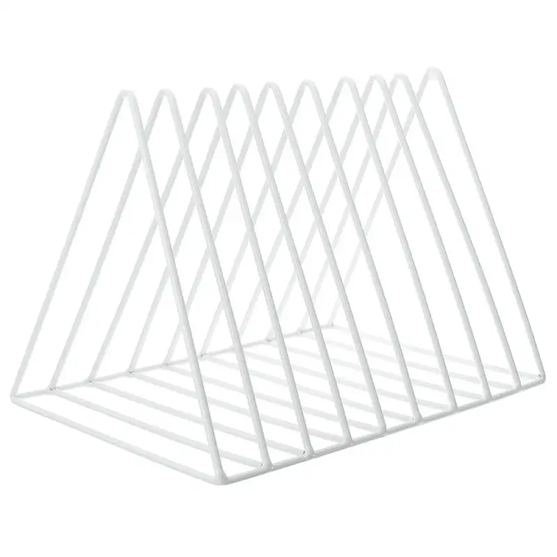 Железная Книжная Полка Подставка для журналов стойка хранения газет винтажный