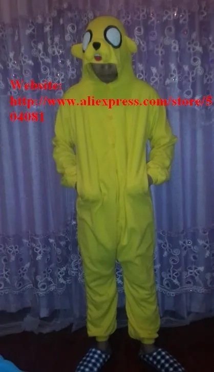 Пижама-комбинезон Приключения го костюм для косплея с желтой собакой и