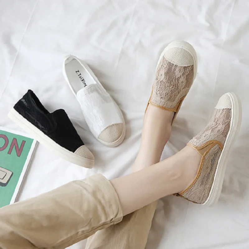 Обувь в рыбацком стиле на плоской подошве Новинка 2019 года сезон осень