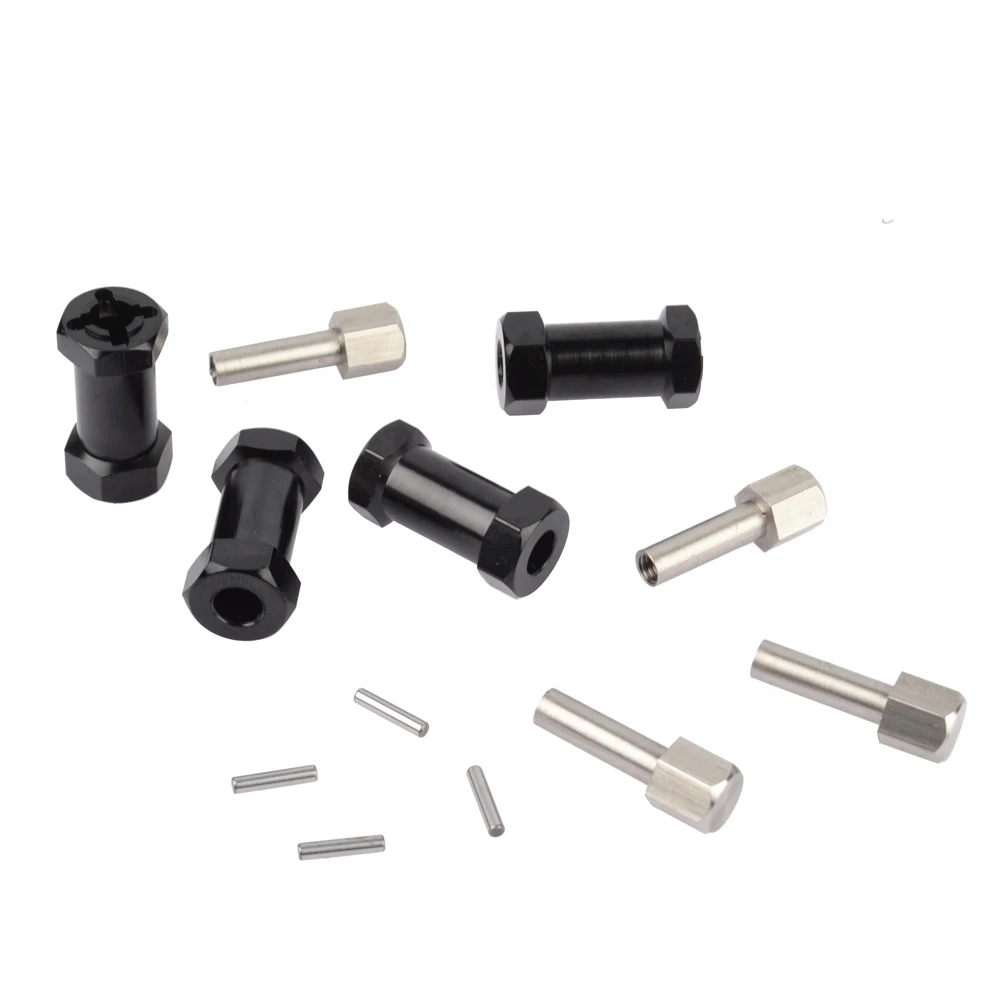 

RC Car Aluminum Alloy 25mm Wheel Hub Hex Drive Adaptor Adapter 15MM Offset For RC SCX10 WRAITH