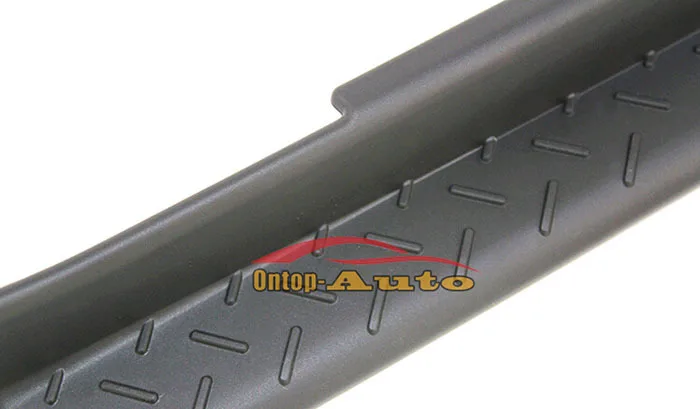 Черные защитные накладки на пороги из АБС-пластика для Jeep Wrangler Unlimited JK 2 Door 2007-2015 |