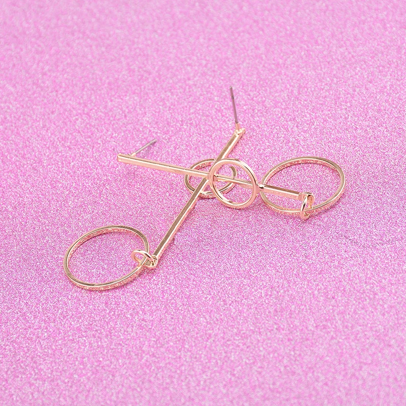 Женские серьги Lvytide круглые и длинные повседневные серьги|earring minimal|simple earringsminimal
