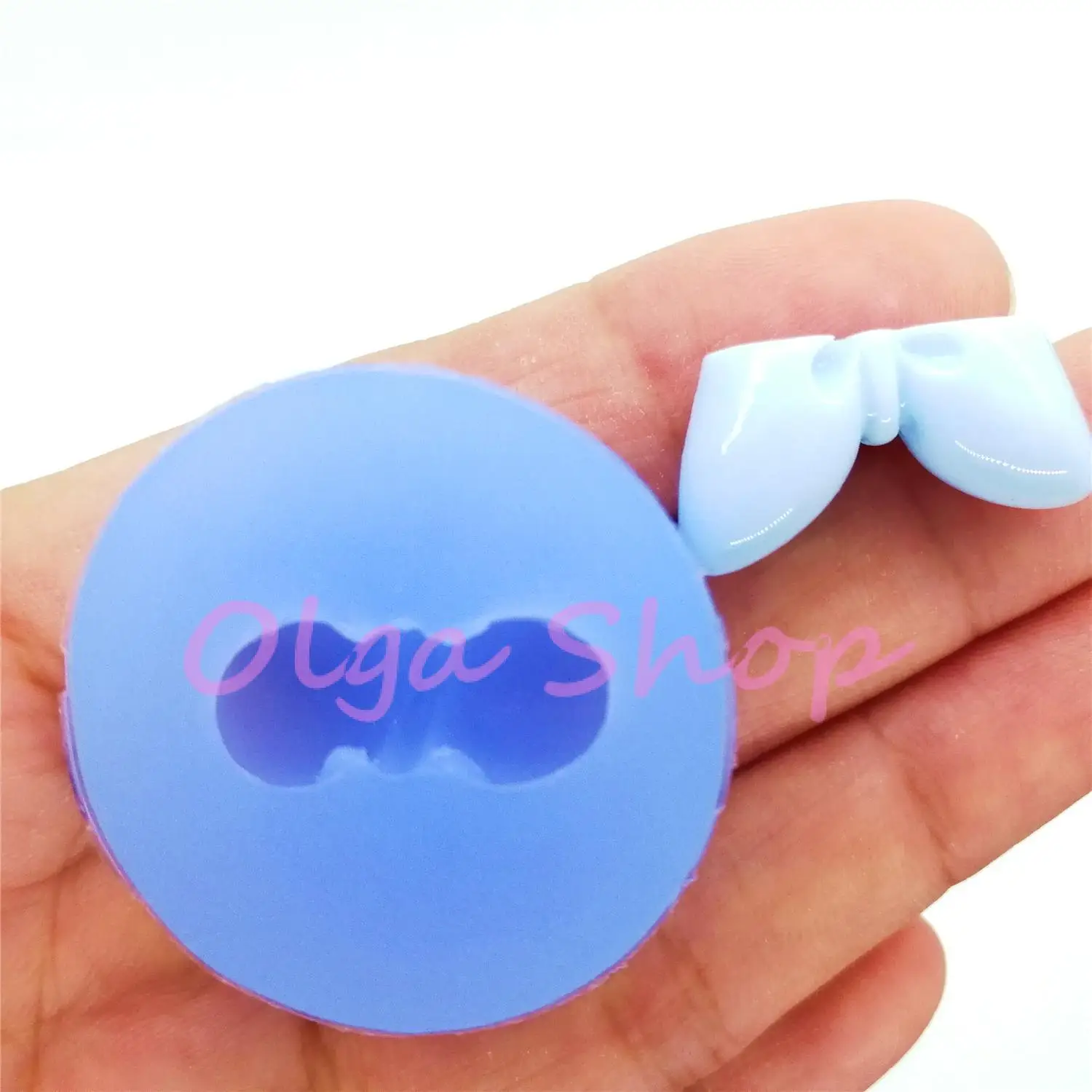 FYL725 3D Kawaii Лук силиконовые формы торт украшения Fondant (сахарная) конфеты искусство
