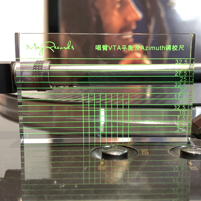 Tonearm VTA и картридж линейка выравнивания азимута блок головки 10 мм|Виниловые