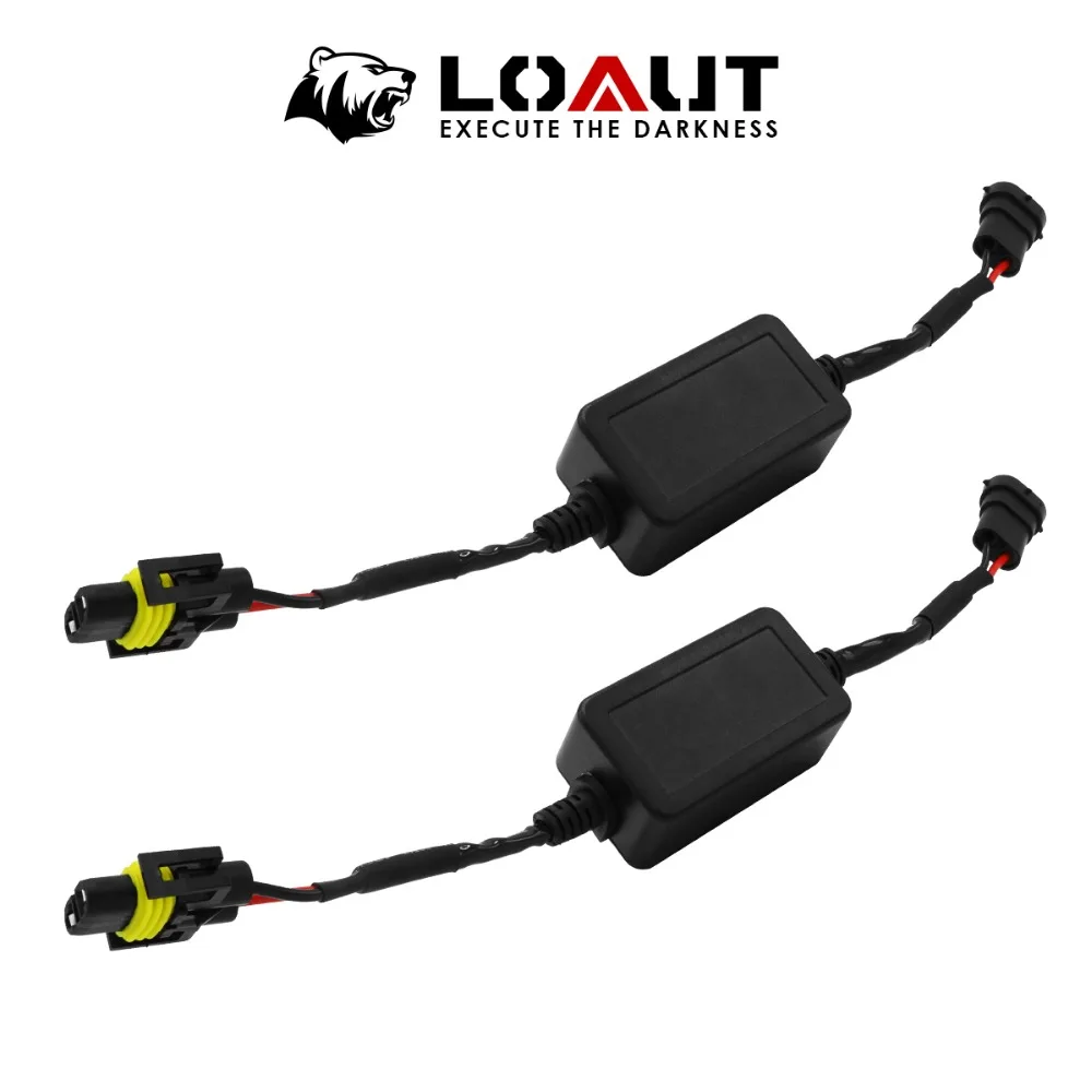 Для Jeep Compass H8 H9 H11 Светодиодный фонарь 16A LOAUT светодиодный CANBUS провод HID лампа декодер 9-36 в без ошибок Canbus стоп мигающий