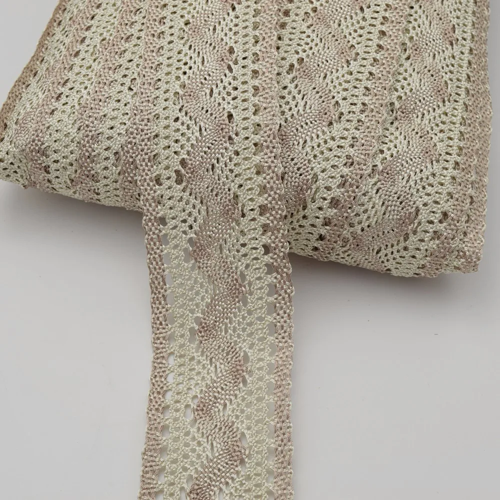 Высококачественное кружево из полиэстера разные цвета кружевная отделка