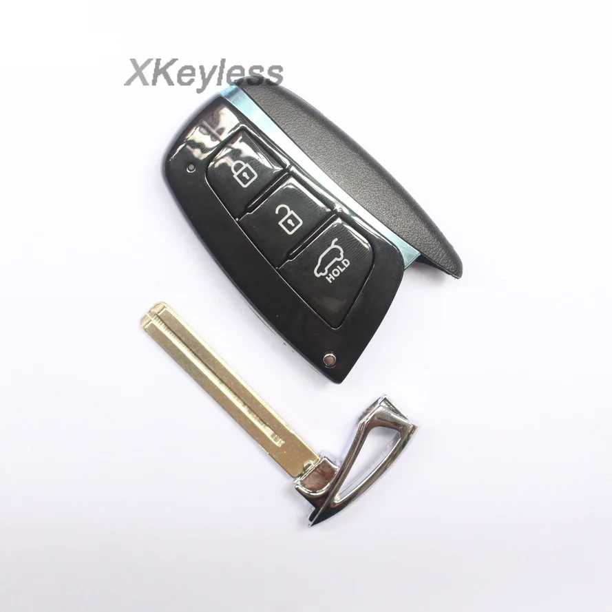 2012-2015 для Hyundai Santa Fe 3 кнопки fob умный пульт дистанционного управления 433 МГц