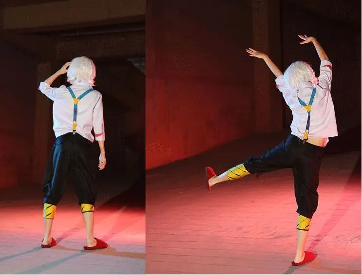 Одежда с надписью Tokyo Ghoul Vocaloid Косплэй костюм Juuzou Suzuya полный комплект одежды