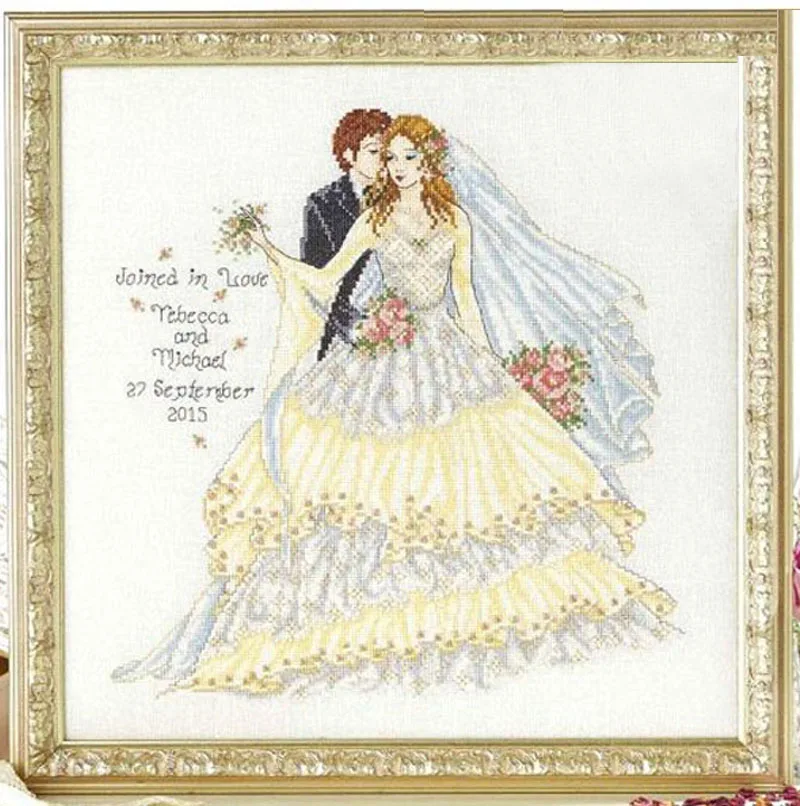 

Needlework,DIY Cross Stitch,Sets For Embroidery kits,11CT&14CT,Wedding