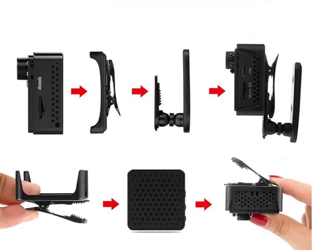 Can hide more easily Full HD Mini Camera Outstanding Lens 1080P Wireless WiFi Security Video Recording Support 128GB TF | Электроника