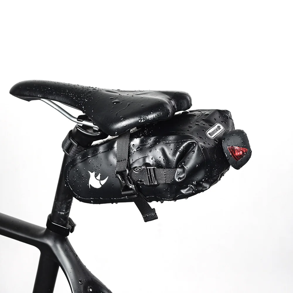 Водонепроницаемая велосипедная сумка с ремнем на сиденье MTB дорожный держатель