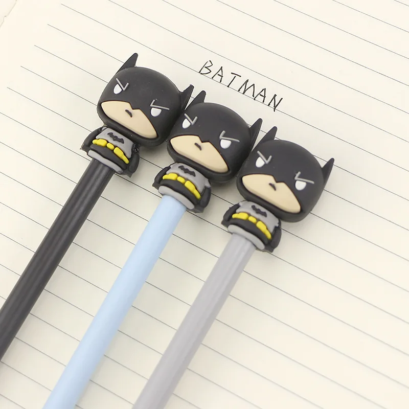 36 шт./лот Новинка супер герой Бэтмен/монстр/Микки/Ручка гелевая с медведем