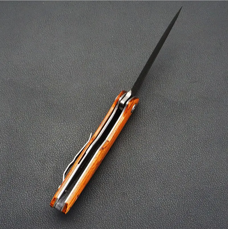 Складной нож Trskt Flipper D2 G10 спасательный охотничий Клинок с деревянной ручкой для