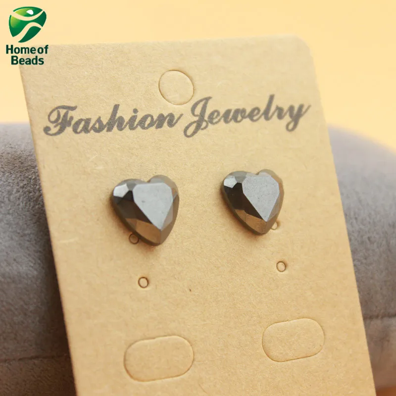 2020 новые милые серьги гвоздики в форме сердца из гематита с сильным магнитом
