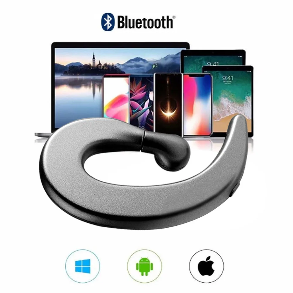 Наушники с костной проводимостью беспроводные наушники Bluetooth-совместимые