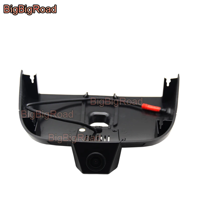 Автомобильный видеорегистратор BigBigRoad Wifi камера с широким углом обзора FHD 1080P для