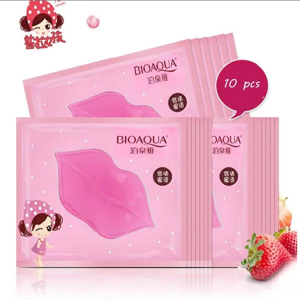 5 шт./лот уход за кожей кристальная коллагеновая маска для губ Уход губами