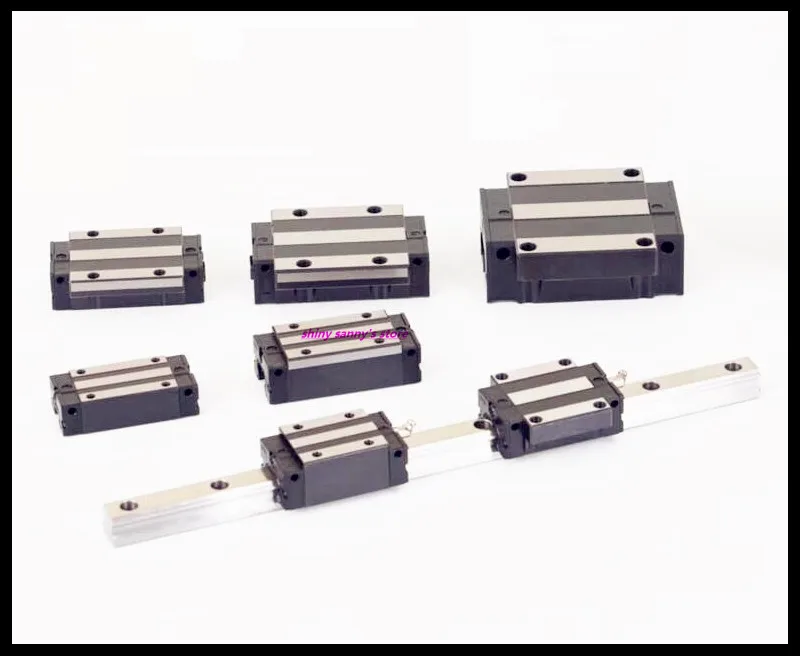 

Linear Guide Rail Block HGH-CA , HGW-CC , EGH-CA , EGW-CC Linear Block Carriage For CNC Parts Brand New