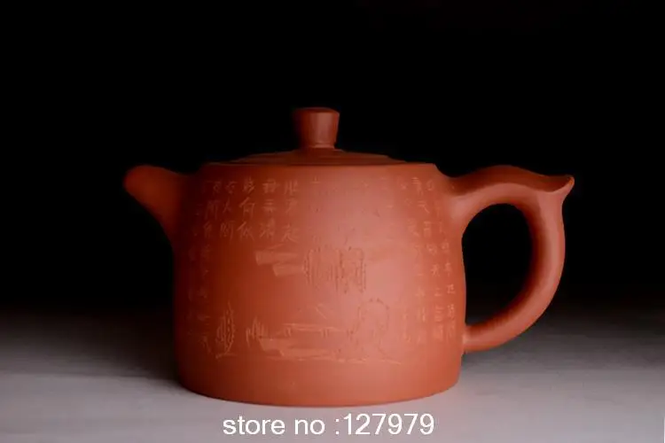 600 мл пурпурная глина Исин подлинный мастера Чайник чистый ручной работы большой