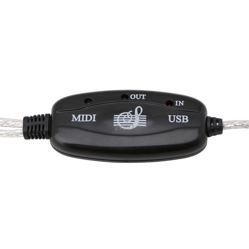 USB IN-OUT интерфейсный кабель MIDI конвертер ПК музыкальная клавиатура адаптер Шнур