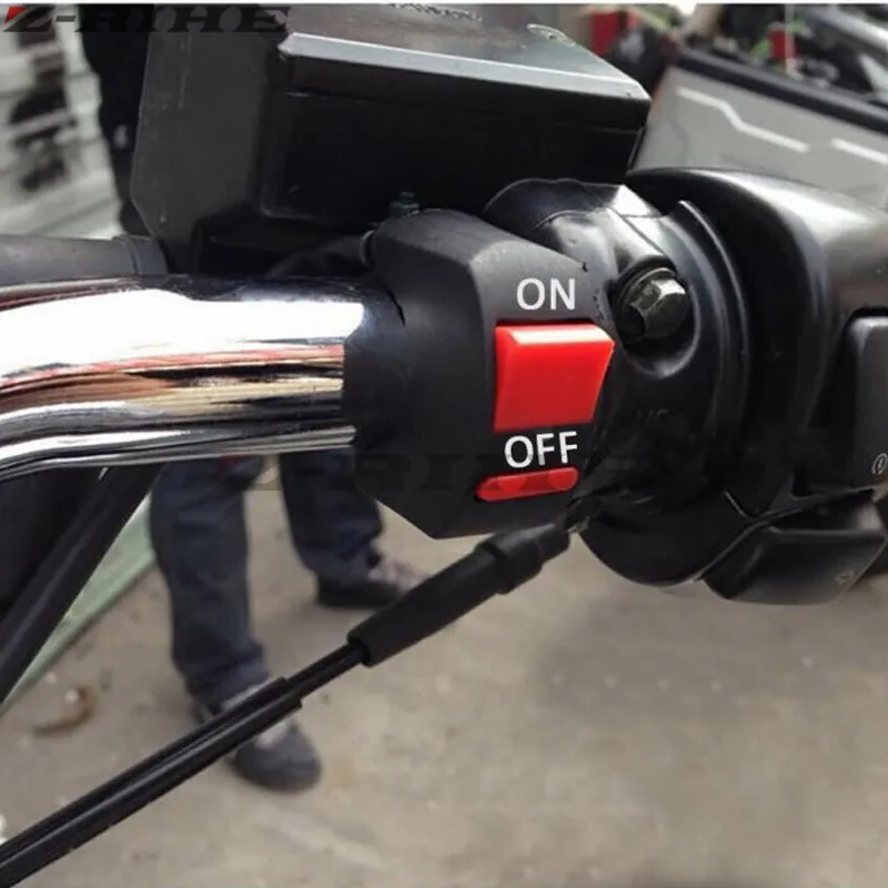 Мотоцикл светильник настенный выключатель для 7/8 &quotруль с на кнопку