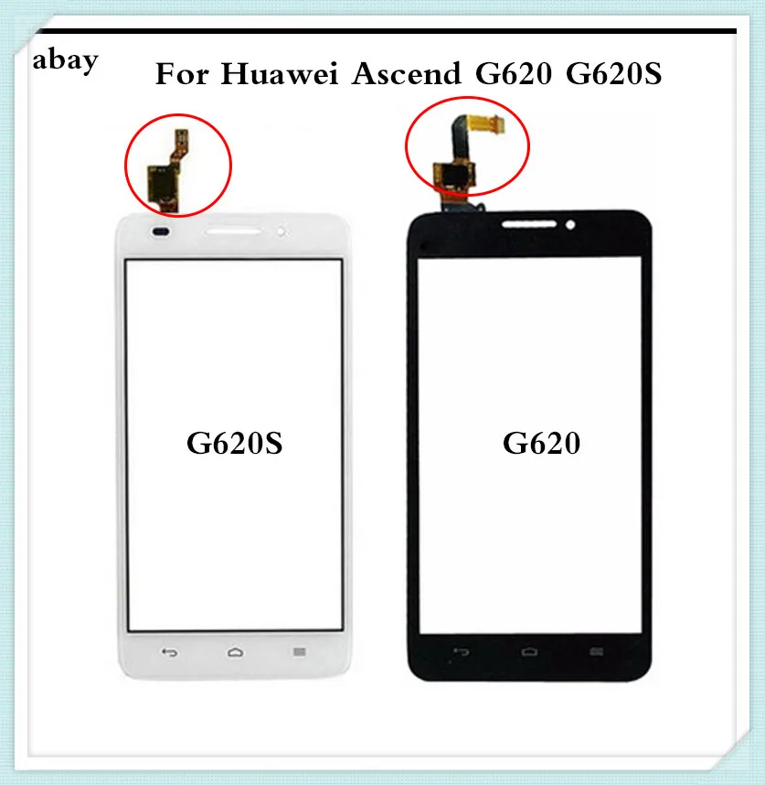 

5,0 "Новый высококачественный сенсорный экран для Huawei Ascend G620 G620S дигитайзер Датчик внешнее стекло объектив Панель запасные части