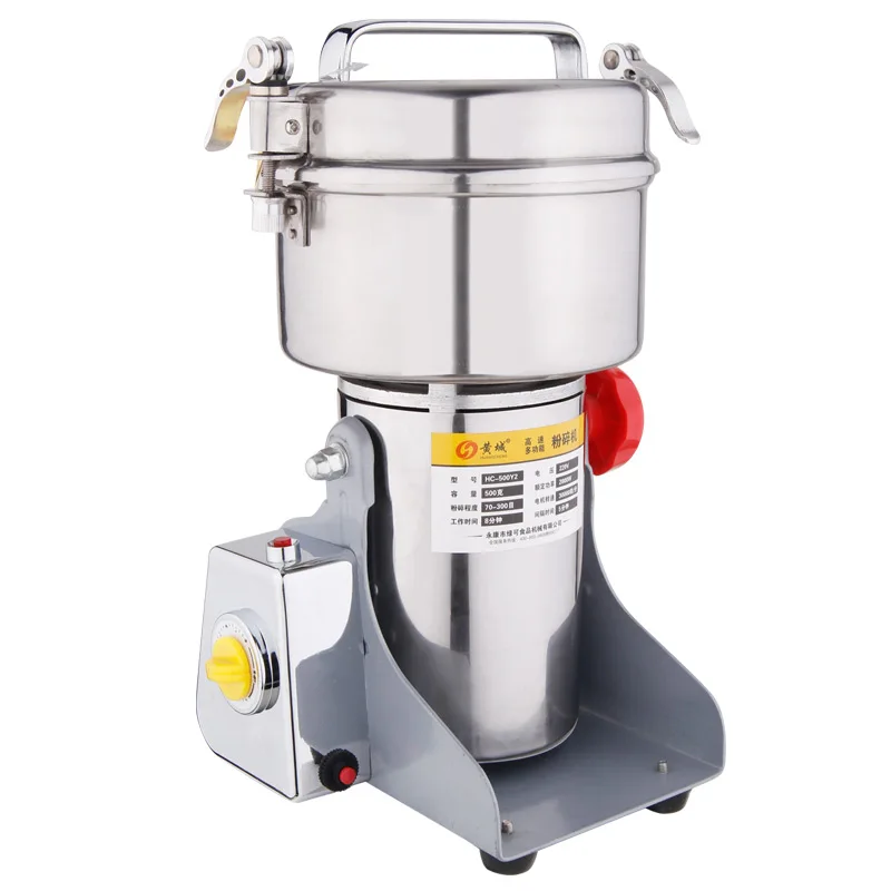 Swing Тип крупногабаритный 500 г мельница для зерен из нержавеющей стали крупная