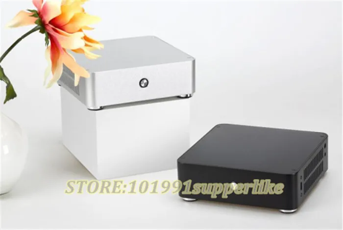 DEBROGLIE 1 шт. H60 itx корпус ПК с алюминиевым корпусом HTPC для мини ITX материнская плата
