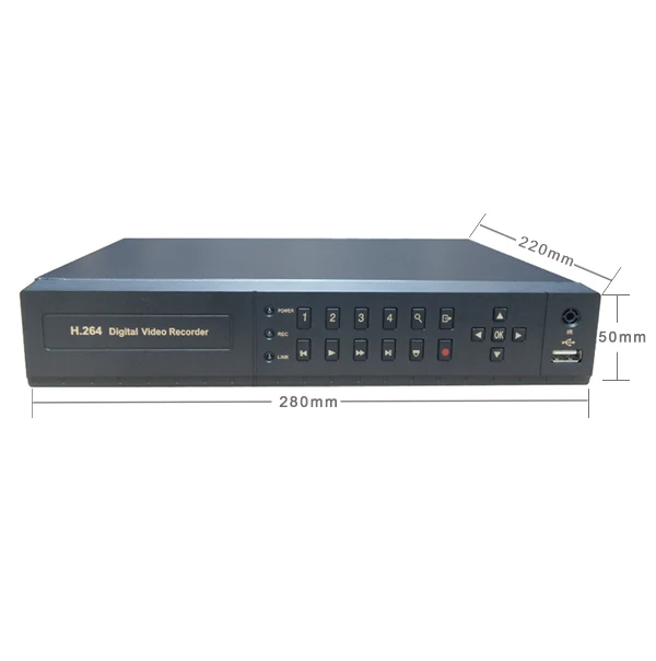 AHD-м 720 P 4ch CCTV Системы DVR видео Регистраторы HDMI 1080 Выход 4 канала для AHD камеры