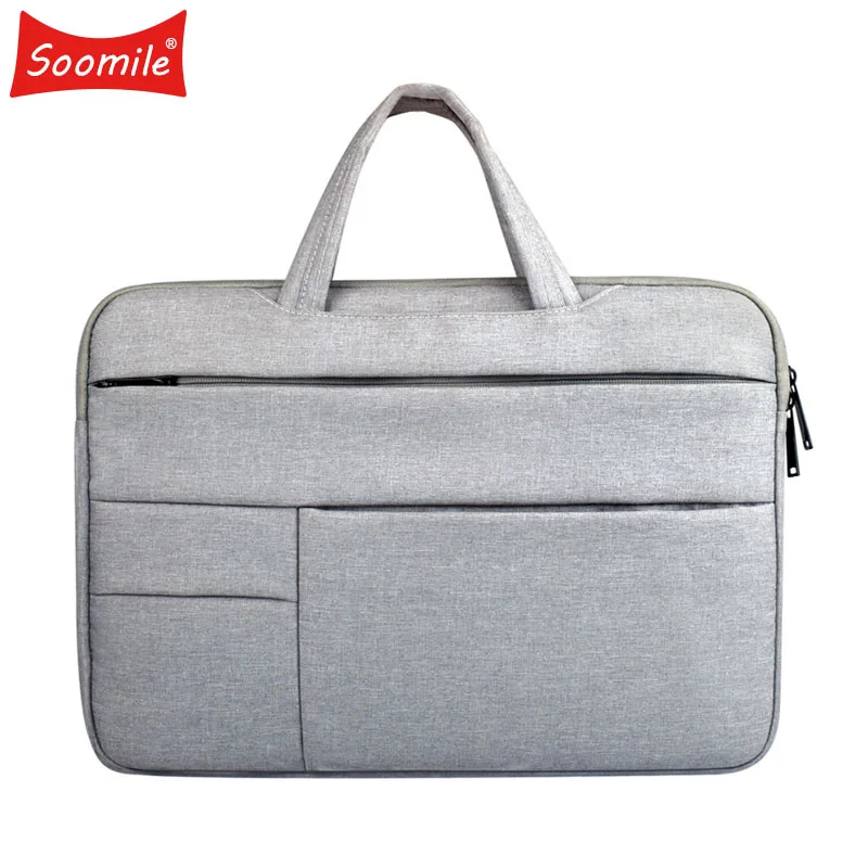 Soomile 12-15 сумка для ноутбука портативный мужской портфель многофункциональная