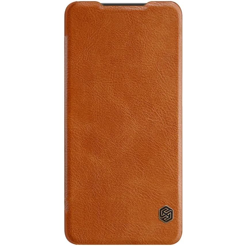 Brown Для huawei P30 чехол Nillkin QIN серии Флип кожаный чехол с карманом для карт роскошный фирменный защитный флип-чехол для huawei P30 чехол - Цвет: Brown
