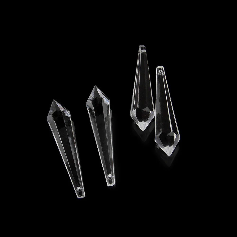 Подвески для люстры акриловые пластиковые 76 мм | Дом и сад