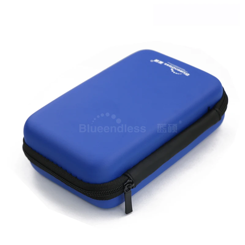 Черный/синий Жесткий диск сумка для переноски SSD HDD защитный чехол для MP3/MP4/наушники/корпус/цифровой защищенный анти-шок жесткий диск сумки