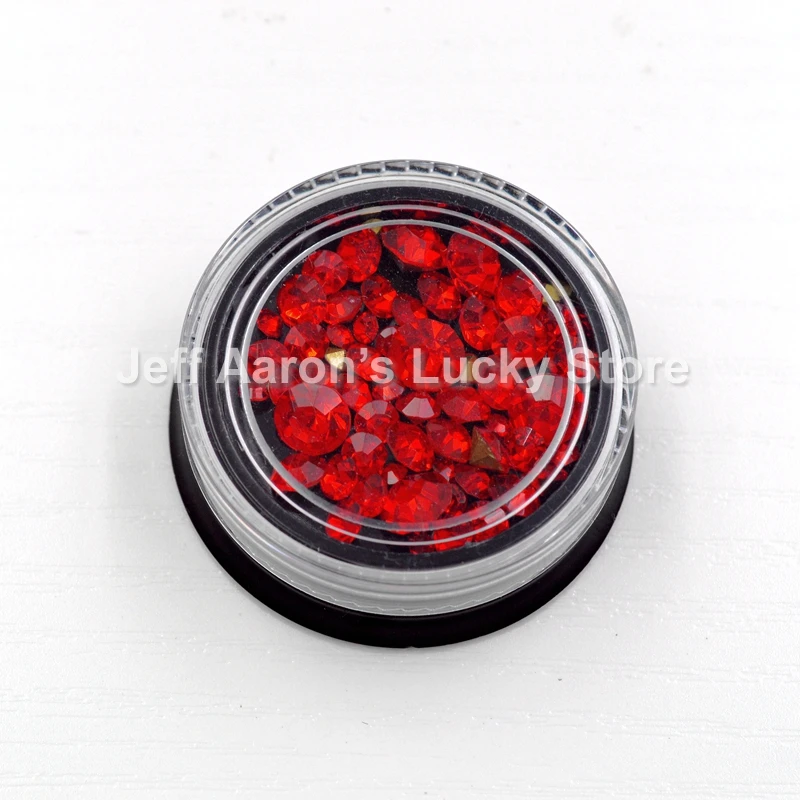 Смешанные размеры острое дно украшения для дизайна ногтей аксессуары Новое