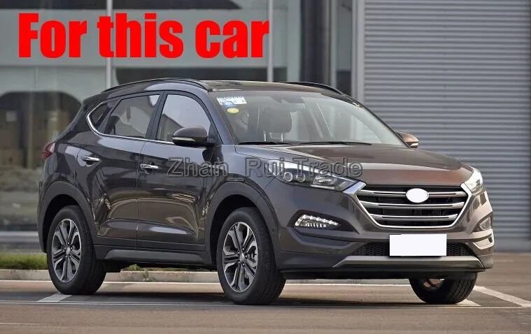 ABS Хромированная передняя решетка радиатора для Hyundai Tucson 2016 2017 | Автомобили и