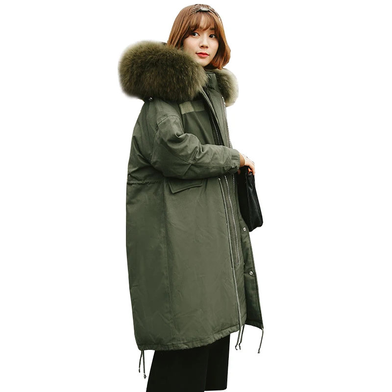 Ilishop Новый Мода 2017 Зима Для женщин 90% Белая куртка с утиным пухом oversize длинное
